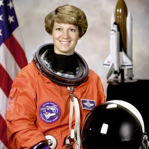 Astronaut test image, lossless versus heavily quantized JPEG